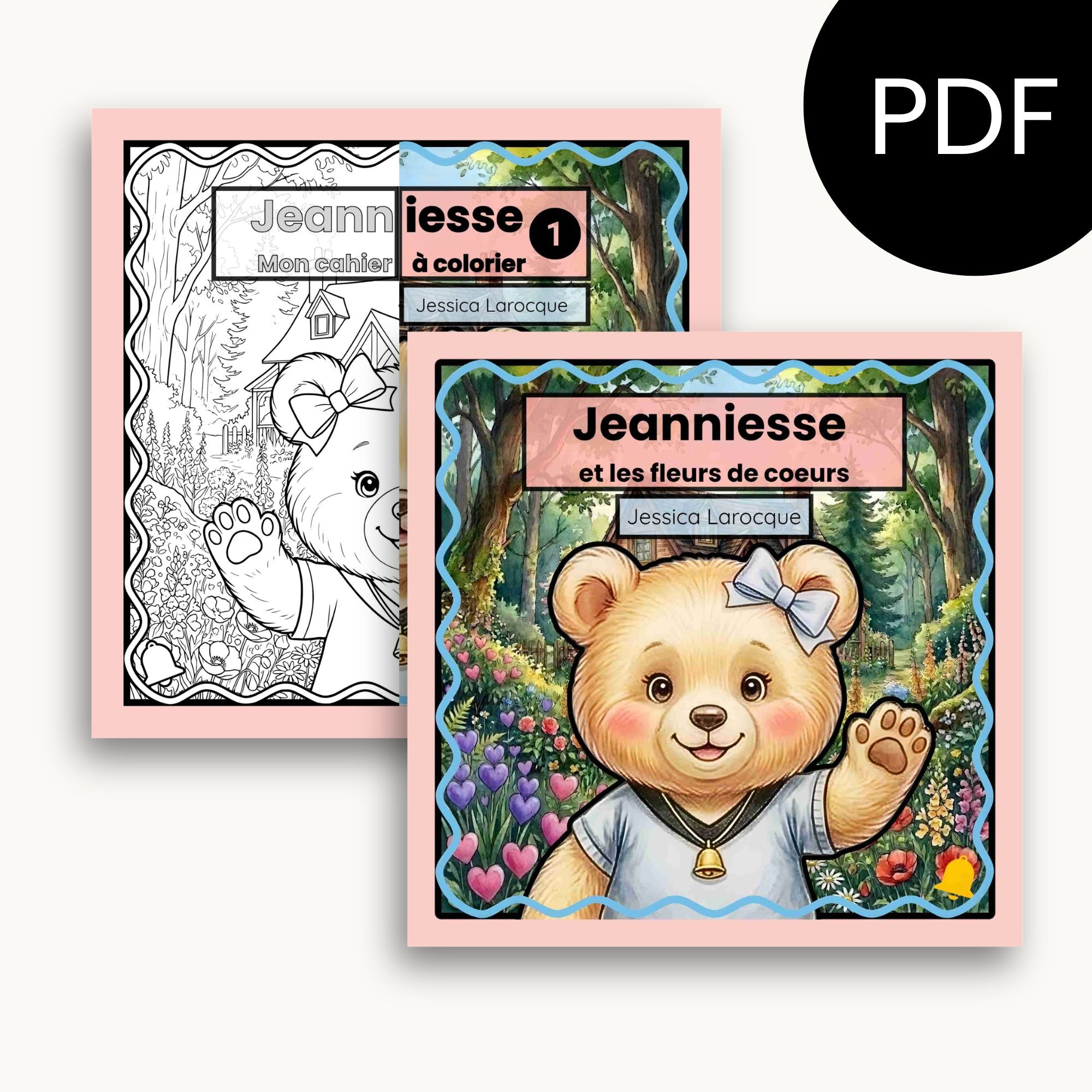 Jeanniesse 1 : Duo Histoire numérique et Cahier à colorier