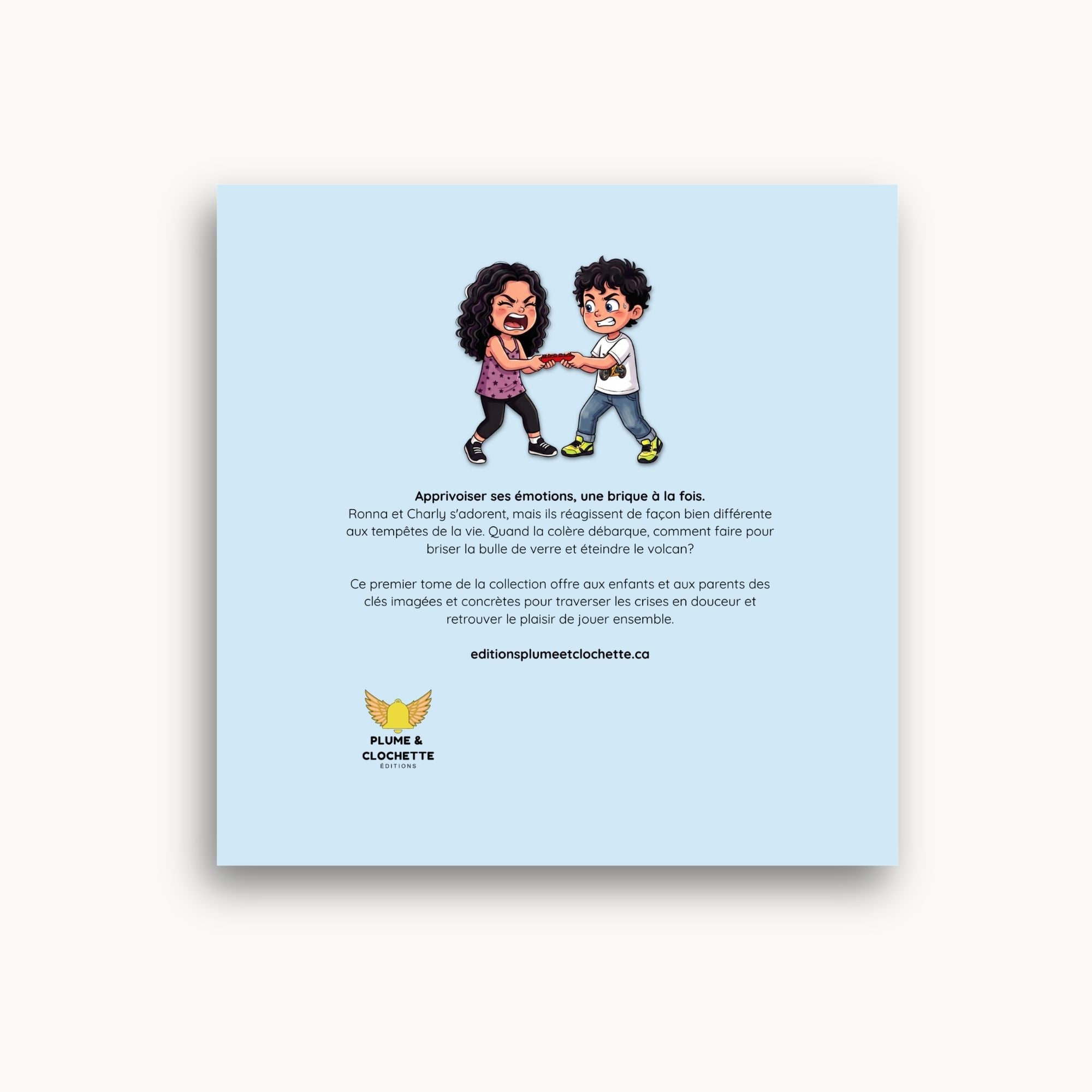 Quatrième de couverture du ebook le dernier bloc de la collection Ronna et Charly